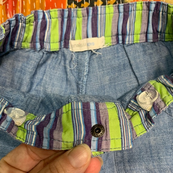 Anais & I Boys Pants Pockets Buttons - Picture 3 of 5
